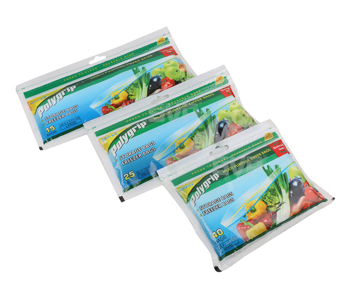 Polygrip– PE Colour Zipper bags