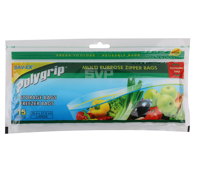 Polygrip– PE Colour Zipper bags