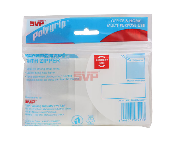 Polygrip– PE Zipper bags